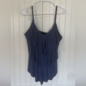 Magicsuit Solid Swim Top Tankini Size 14